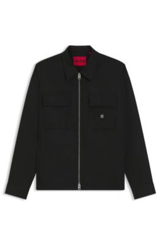 Chemise Oversize avec fermeture éclair - HUGO - Modalova