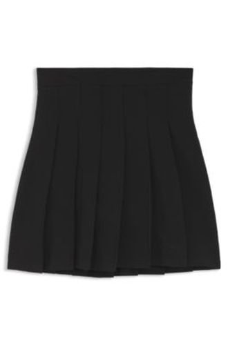 Jupe plissée en coton stretch avec short intégré - HUGO - Modalova