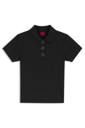 Polo Slim avec boutons métalliques - HUGO - Modalova