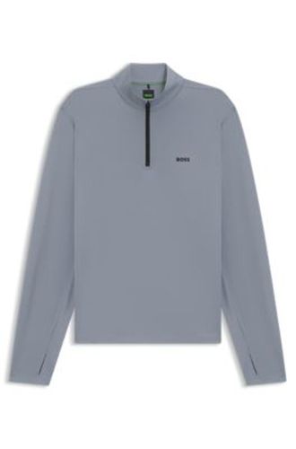 Active sweat à fermeture éclair courte avec gestion de l'humidité - Boss - Modalova