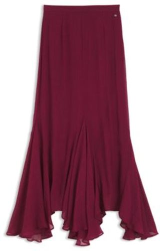 Jupe midi à ourlet asymétrique - Boss - Modalova