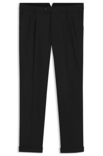 Pantalon fuselé en twill de coton stretch - Boss - Modalova