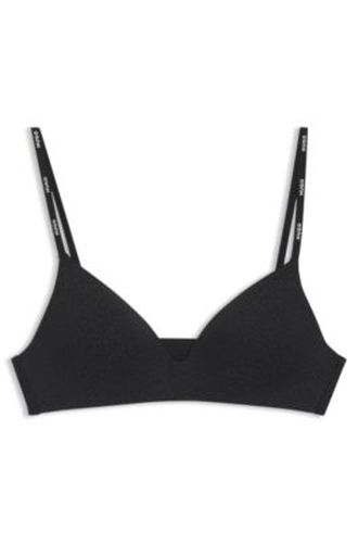 Brassière en jersey stretch avec imprimé léopard - HUGO - Modalova