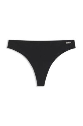 Slip taille basse imprimé en microfibre stretch - HUGO - Modalova