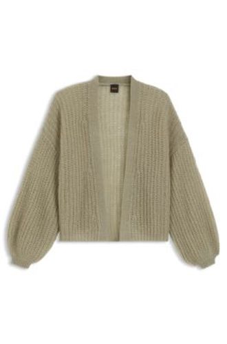 Gilet Relaxed en maille ajourée - Boss - Modalova