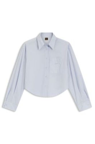 Chemisier Oversize en popeline de coton - Boss - Modalova