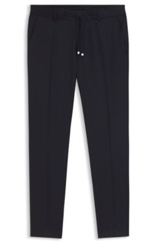 Pantalon Slim en sergé de laine vierge - Boss - Modalova