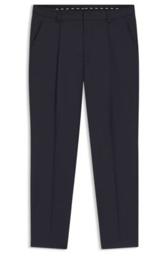Pantalon Tapered en serge de laine vierge - Boss - Modalova