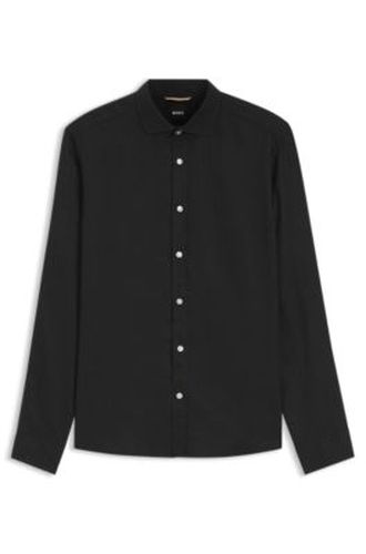 Chemise Regular en lin lavé - Boss - Modalova