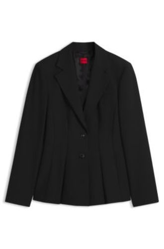 Blazer Regular à basque plissée - HUGO - Modalova