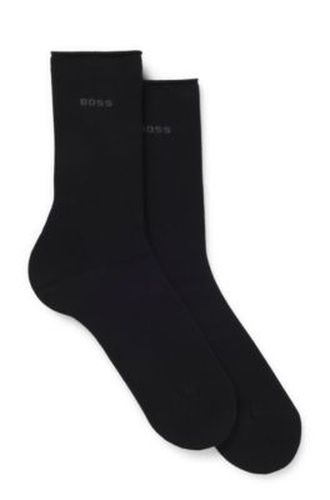Lot de deux paires de chaussettes mi-mollet en bambou - Boss - Modalova