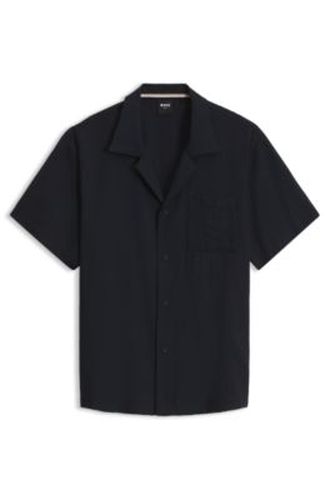 Chemise Regular en tissu seersucker - Boss - Modalova