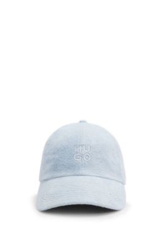 Casquette en coton mélangé à logo revisité - HUGO - Modalova