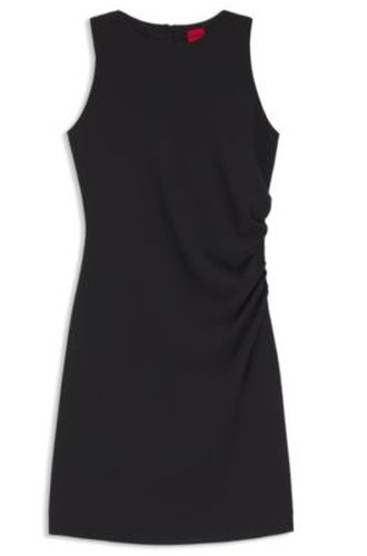 Robe Slim Fit à détails froncés - HUGO - Modalova