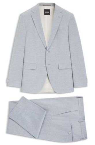 Costume deux pièces Regular Fit en bouclé stretch - Boss - Modalova
