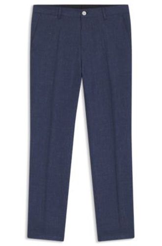 Pantalon Slim Fit en mélange de lin - Boss - Modalova