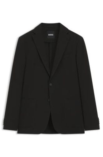 Veste Slim Fit en seersucker de coton stretch - Boss - Modalova