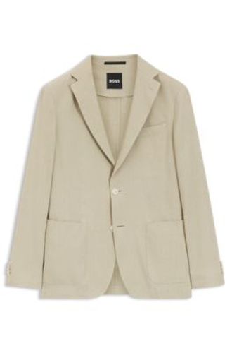 Veste de costume Slim en lin technique lavable - Boss - Modalova