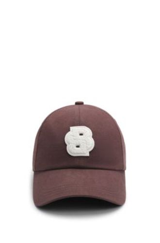 Casquette en twill de coton avec monogramme Double B tressé - Boss - Modalova