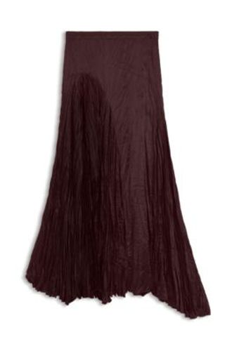 Jupe longue asymétrique en satin à texture froissée - Boss - Modalova