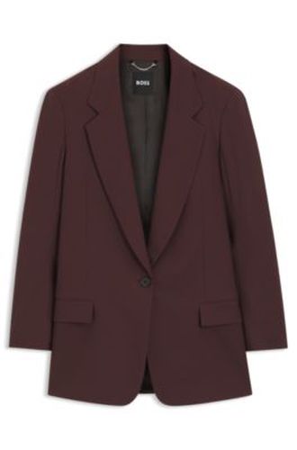 Veste décontractée en mélange de laine vierge - Boss - Modalova