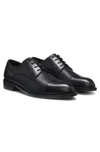 Chaussures derby en cuir à bout droit - Boss - Modalova