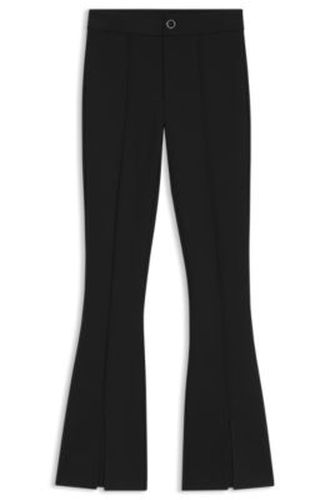 Pantalon évasé avec fentes sur le devant - HUGO - Modalova