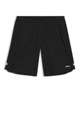 Active Short en tissu stretch avec poches en maille filet - Boss - Modalova