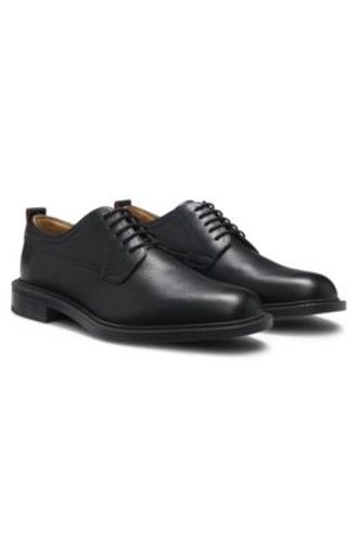 Chaussures derby en cuir grainé - HUGO - Modalova