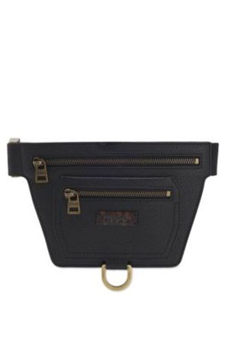 Sac ceinture grainé avec ferrures effet or antique - HUGO - Modalova
