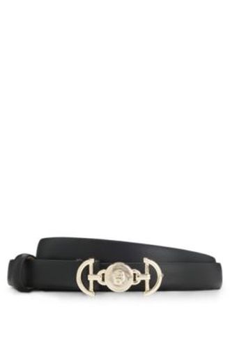 Ceinture en cuir italien avec boucle double B - Boss - Modalova