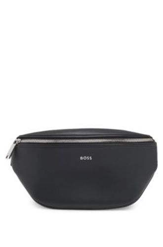 Sac ceinture grainé avec logo en métal - Boss - Modalova