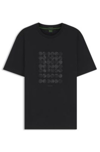 T-shirt Relaxed en coton interlock - Boss - Modalova