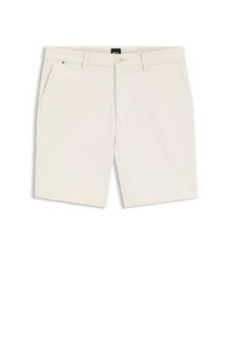 Short Modern en twill de coton stretch surteint - Boss - Modalova