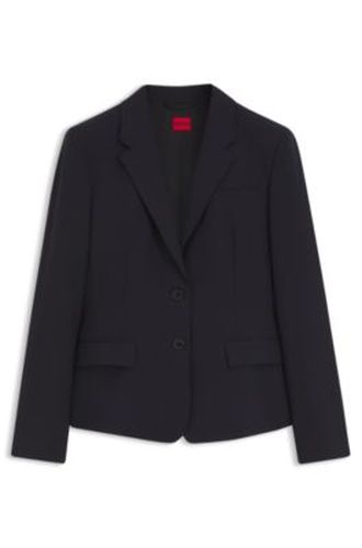 Blazer Regular en tissu stretch - HUGO - Modalova
