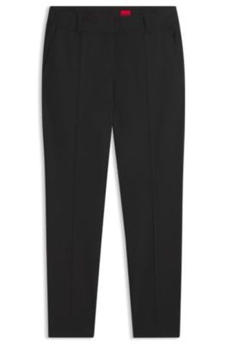 Pantalon Slim court en tissu stretch - HUGO - Modalova
