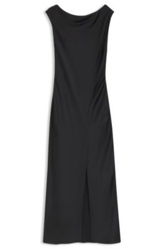 Robe en satin à épaules dénudées - HUGO - Modalova