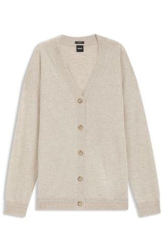 Cardigan Relaxed en cachemire - Boss - Modalova