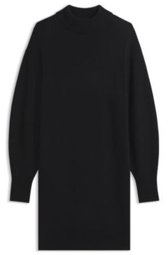 Robe en maille Oversize à petit col montant - HUGO - Modalova