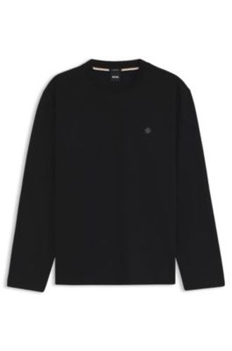 T-Shirt Regular en coton avec logo discret - Boss - Modalova