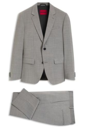 Costume deux pièces Slim en laine mélangée - HUGO - Modalova