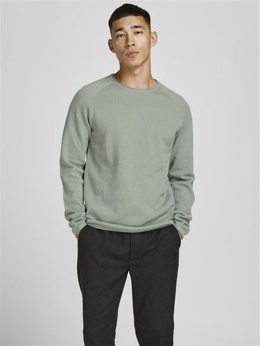 Pull En Maille À Col Rond - Jack & Jones - Modalova