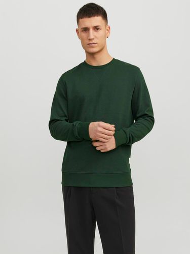 Sweat À Col Rond Uni - Jack & Jones - Modalova