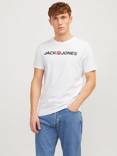 Pack De 3 T-shirt Logo Col Rond - Jack & Jones - Modalova
