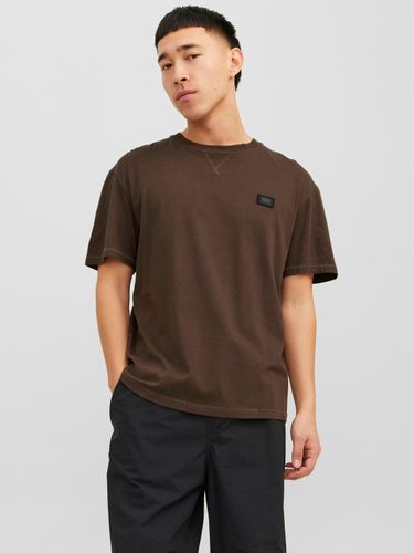 T-shirt Uni Col Rond - Jack & Jones - Modalova