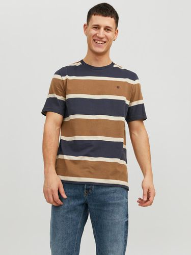 T-shirt Rayures Col Rond - Jack & Jones - Modalova