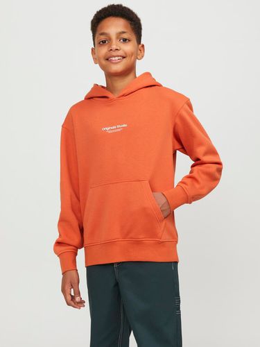 Sweat À Capuche Imprimé Pour Les Garçons - Jack & Jones - Modalova