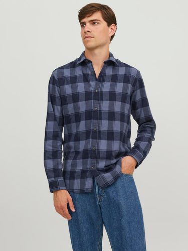 Chemise À Carreaux Slim Fit - Jack & Jones - Modalova