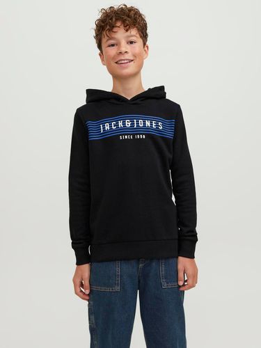 Sweat À Capuche Logo Pour Les Garçons - Jack & Jones - Modalova