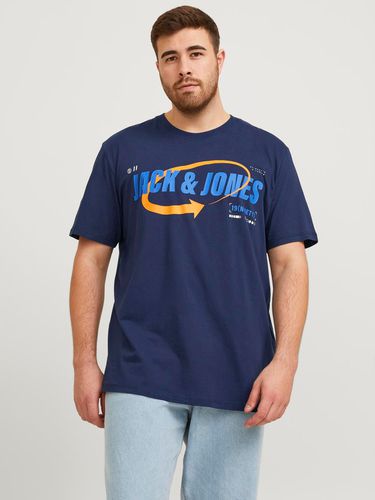 Plus Size T-shirt Imprimé - Jack & Jones - Modalova